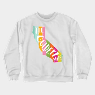 California the Golden State Crewneck Sweatshirt